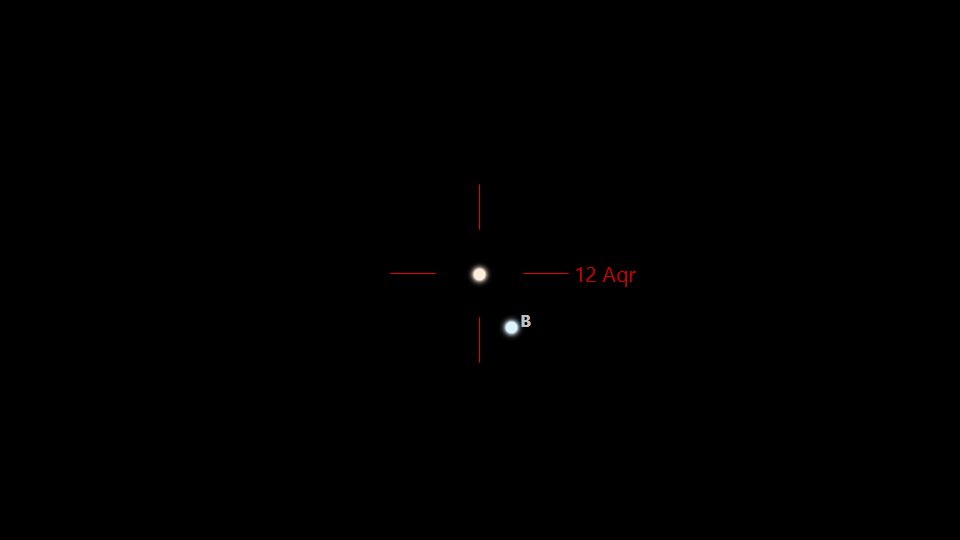 12 Aquarii Zoomed